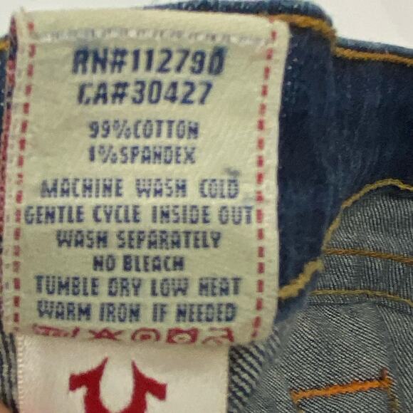 True Religion blue jeans size‎ 26 bootcut - Picture 6 of 8